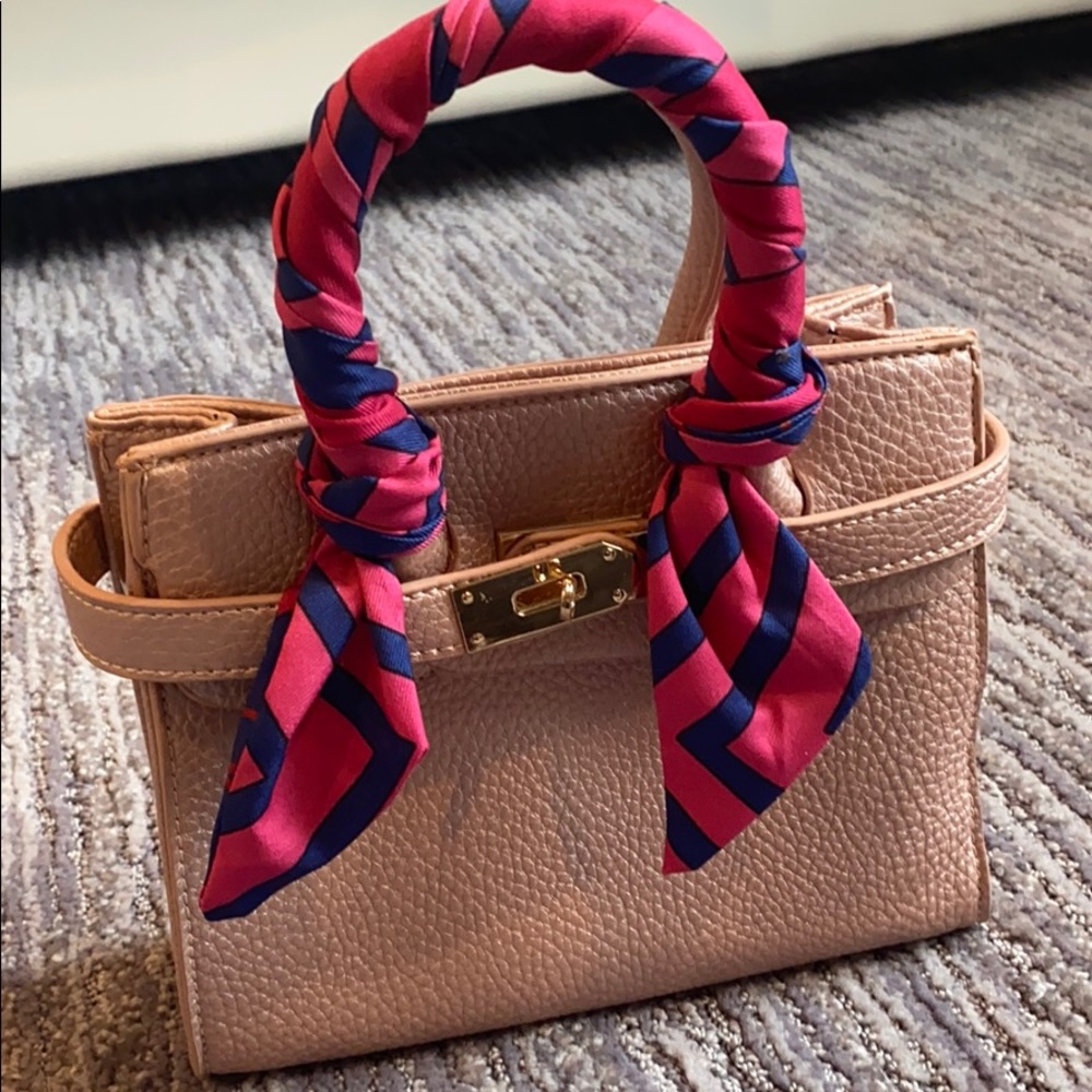 Light pink Chloe K mini bag